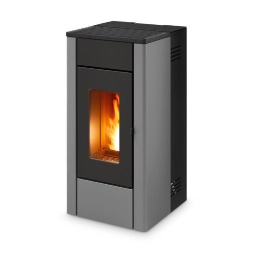 Stufa a pellet MCZ May Air 7 R 5S 6,2 kW – Versione: Silver metal_313