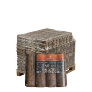 Bricchetti di legno Giant Flames 95 confezioni x 4,8 kg (456 kg)