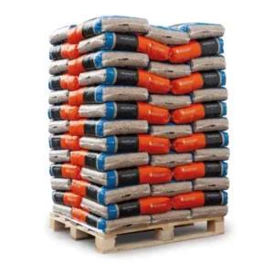 1 pallet – Pellet di legno Blue ENplus A1 / 15 kg x 65 sacchi 975 kg