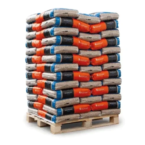 1 pallet – Pellet di legno Blue ENplus A1 / 15 kg x 65 sacchi 975 kg