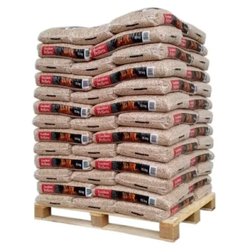 Pellet di legno WOODSTOCK ENplus A1 3150 kg 3 pallet conifera